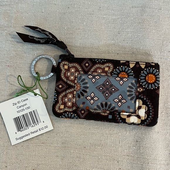 NWT - Vera Bradley - Retired Pattern “Canyon” ZIP ID Case - Picture 2 of 5